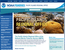 Tablet Screenshot of fpir.noaa.gov