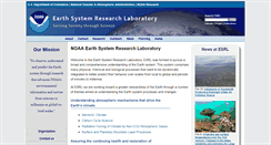 Desktop Screenshot of esrl.noaa.gov