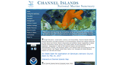 Desktop Screenshot of channelislands.noaa.gov