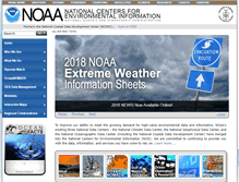 Tablet Screenshot of ncddc.noaa.gov