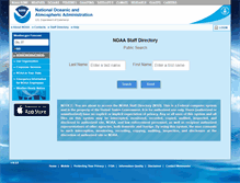 Tablet Screenshot of nsd.rdc.noaa.gov