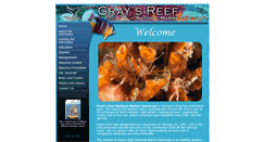 Desktop Screenshot of graysreef.noaa.gov