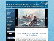 Tablet Screenshot of monitor.noaa.gov