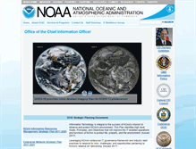 Tablet Screenshot of cio.noaa.gov