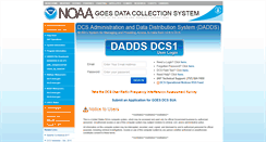 Desktop Screenshot of dcs1.noaa.gov