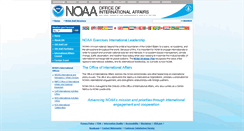 Desktop Screenshot of international.noaa.gov