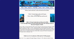 Desktop Screenshot of nurp.noaa.gov