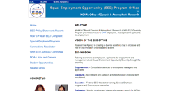 Desktop Screenshot of eeo.oar.noaa.gov