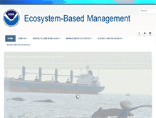 Tablet Screenshot of ecosystems.noaa.gov