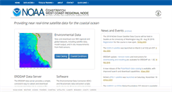 Desktop Screenshot of coastwatch.pfeg.noaa.gov