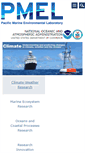 Mobile Screenshot of pmel.noaa.gov