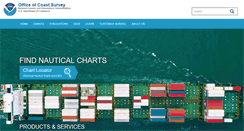 Desktop Screenshot of nauticalcharts.noaa.gov