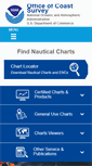 Mobile Screenshot of nauticalcharts.noaa.gov