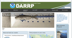Desktop Screenshot of darrp.noaa.gov
