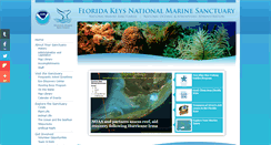 Desktop Screenshot of floridakeys.noaa.gov