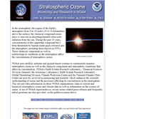 Tablet Screenshot of ozonelayer.noaa.gov