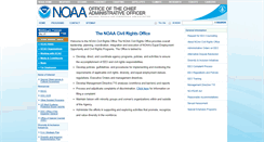 Desktop Screenshot of eeo.noaa.gov