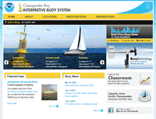 Tablet Screenshot of buoybay.noaa.gov